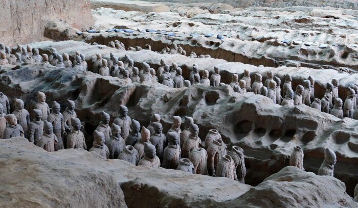 Terracotta Army of China's Qin Dynasty, for article on Qin Dynasty unification