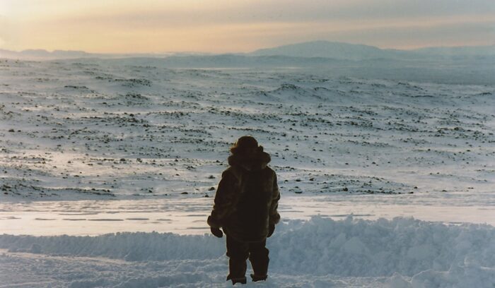 Ulrik on glacier Iceland, for article on Arctic migration