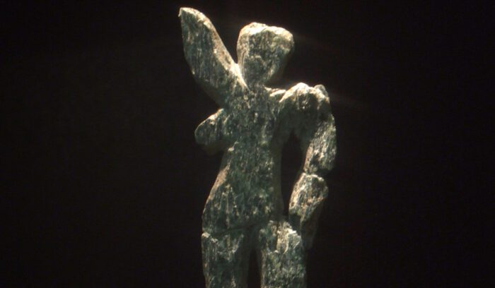 Venus of Galgenberg made of green serpentine 30, for article on Venus of Galgenberg
