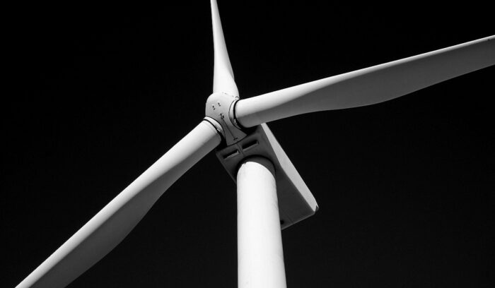 Wind turbine, for article on renewable energy record