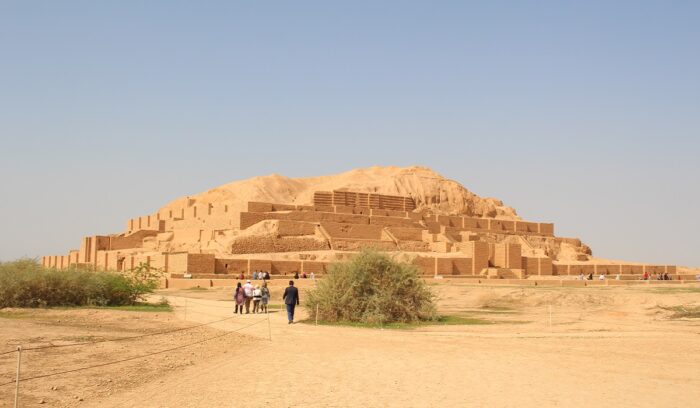 Ziggurat at Chogha Zanbil, for article on Old Elamite period