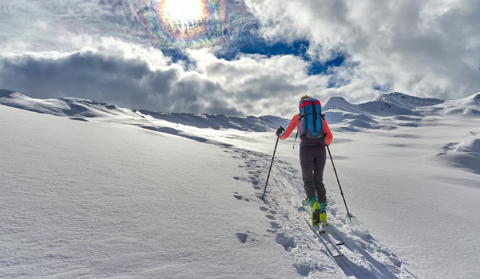 Cross-country skiing, from article: Living in your zone of genius