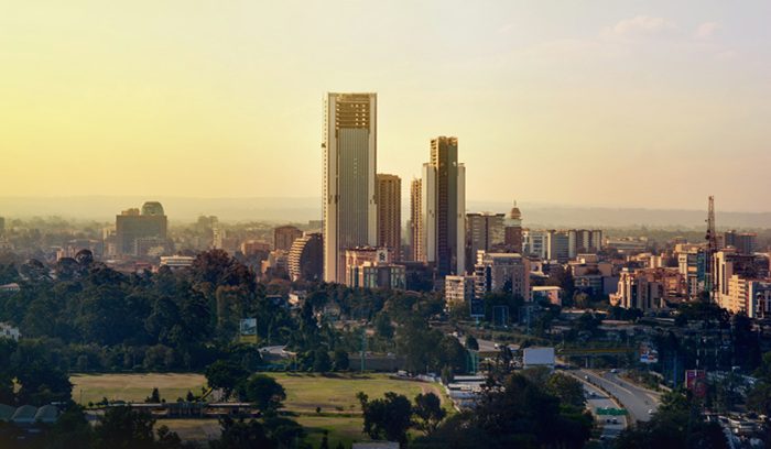 Nairobi skyline, for article on gender marker ruling