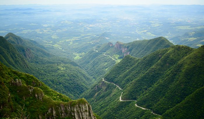 Brazil forests and mountains, for article on Atlantic Forest deforestation