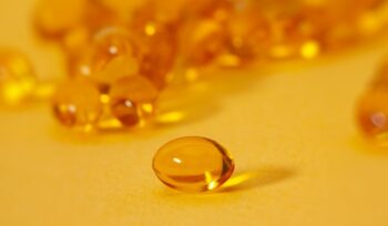 Supplement capsule, for article on vitamin D breast cancer study