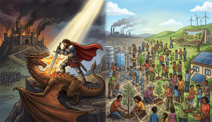 The heroic view of social change