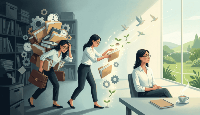 Peace practice #1: Reducing the volume of work