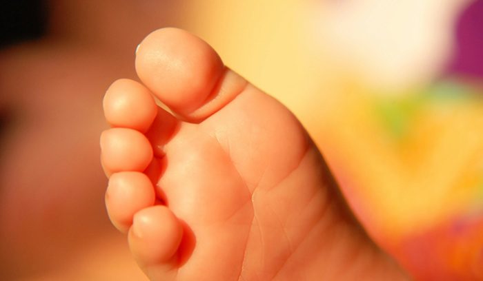 Infant foot, for article on infant mortality rate, for article on India infant mortality rate